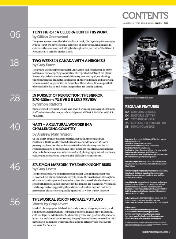 Nikon Owner Issue 90
